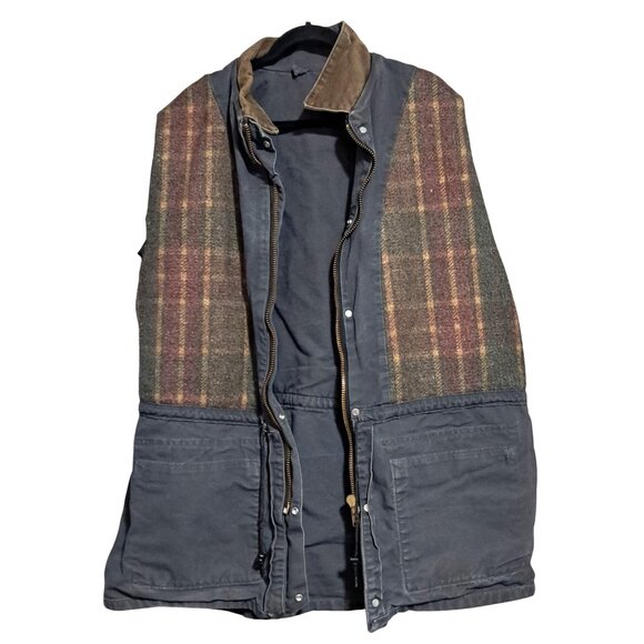 Vintage Carhartt Jacket Coat Rancher Chore Flannel Blanket Lined Work Mens Size - Picture 14 of 15